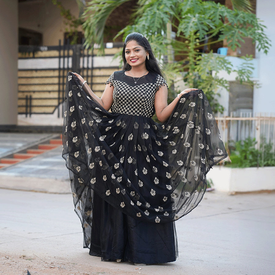 Black Party Ware Gown