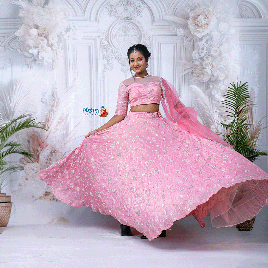 Light Pink Lehenga