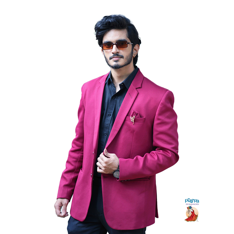 Pink Plane Blazer