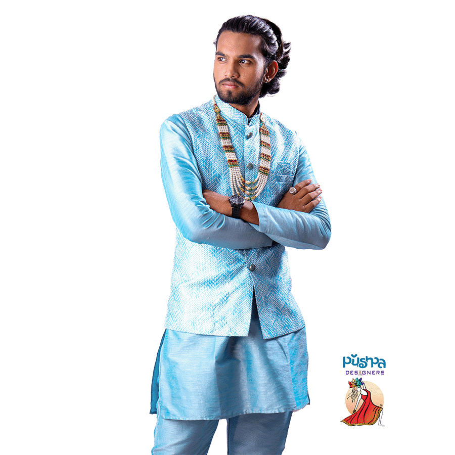 Sky Blue Kurta