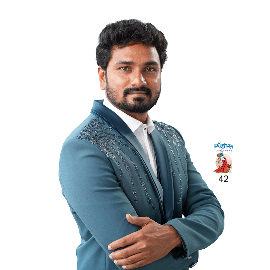 Teal Blue Designer Suit